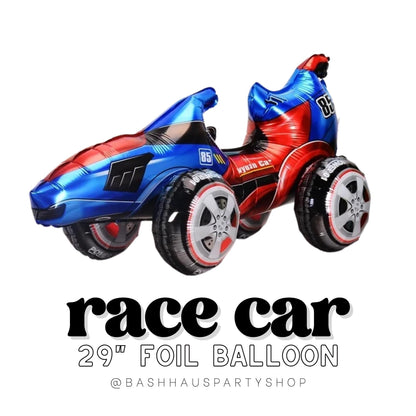 Race Car Balloon DIY Party Balloons Speedway Checkered Flag First Lap Need Four Speed Fast One Birthday Boy Pit Crew Dec