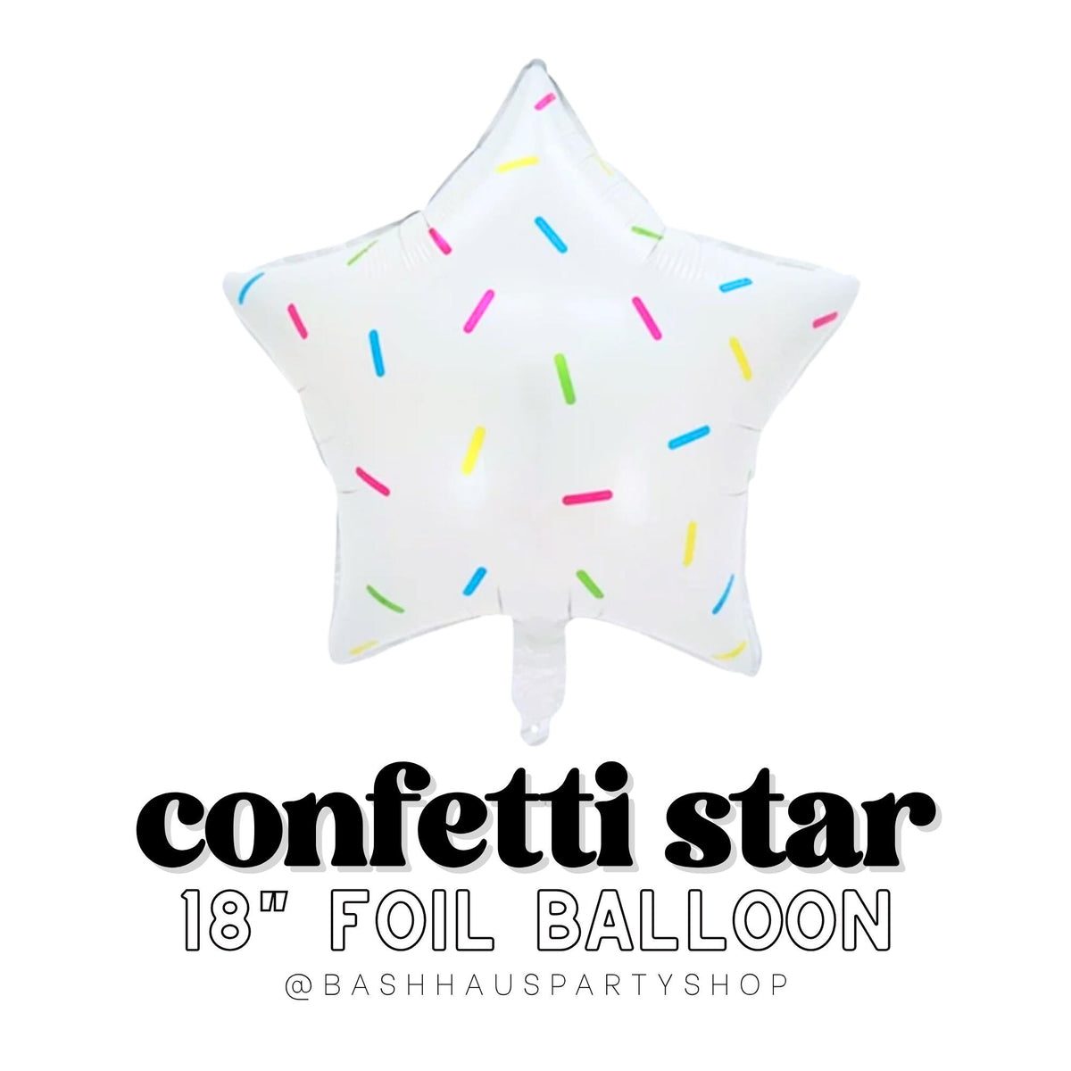 Confetti Star Foil DIY Kit Party Balloon Garland Arch Celestial Starry Night Birthday Decor Shimmer Foil Event Backdrop