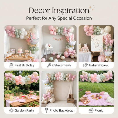 Six ways to style the One Silly Goose (Pink) balloon garland