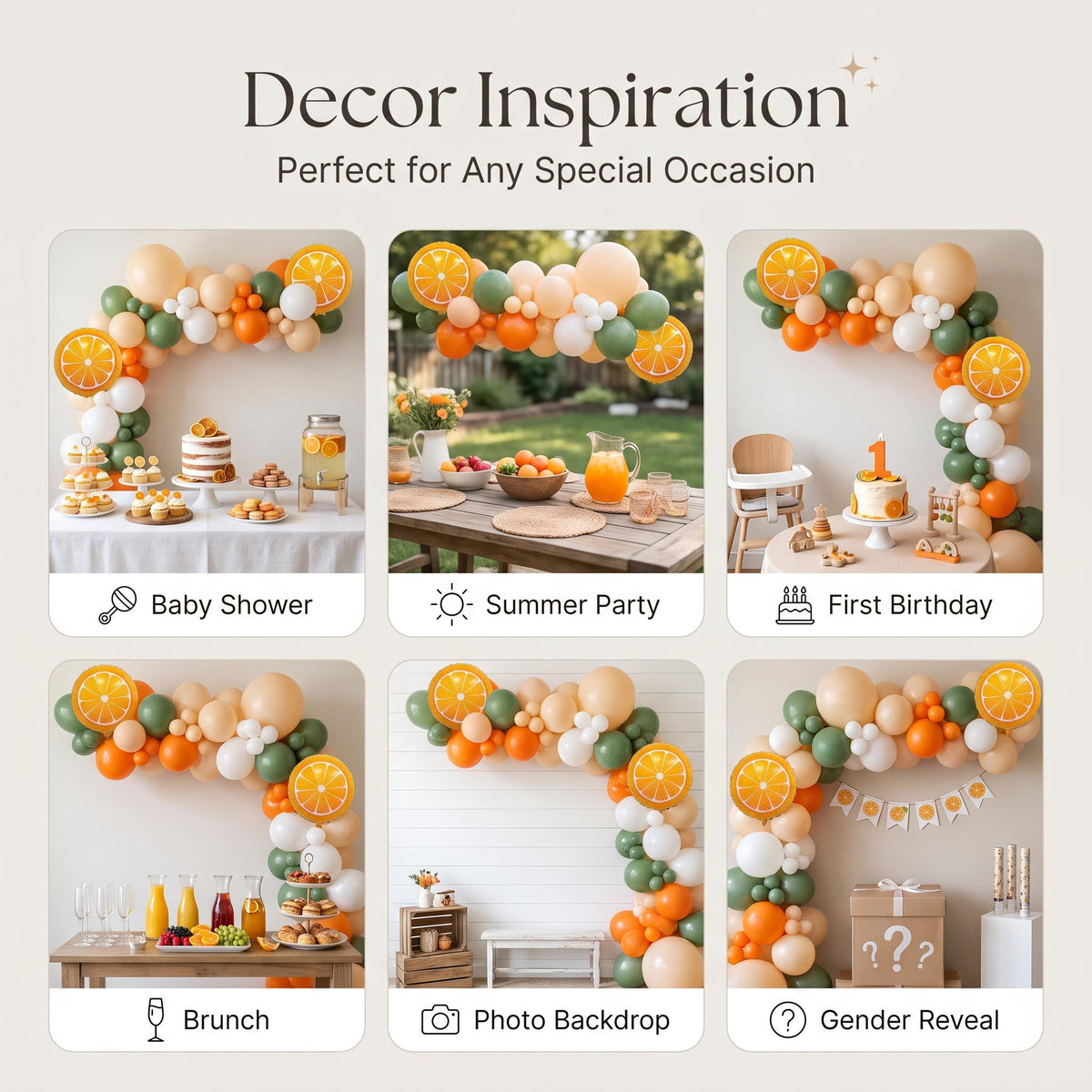 Six ways to style the A Little Cutie On The Way balloon garland