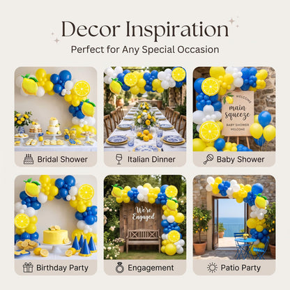Six ways to style the Amalfi Coast balloon garland