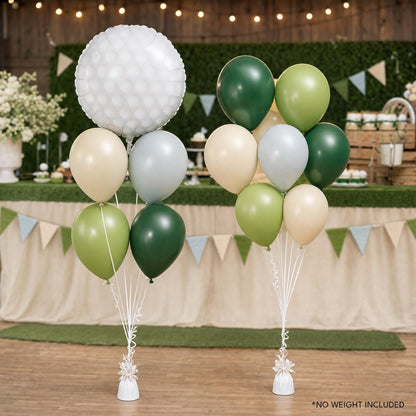 Hole In One (Golf) foil balloon bouquet and latex-only balloon bouquet